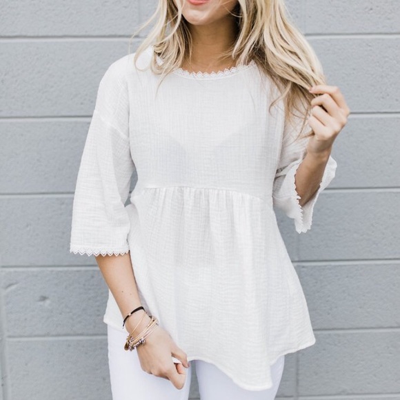 Roolee Tops - Roolee C’est la vie babydoll top